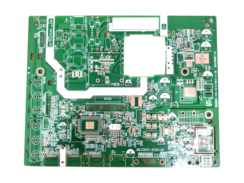 Dual sided AV TV motherboard